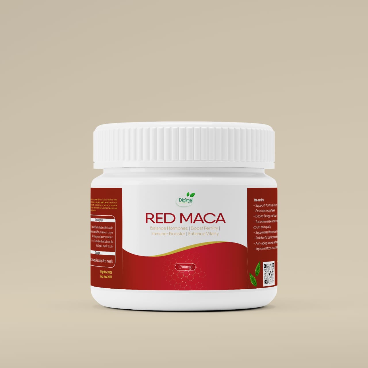 Red Maca Capsules